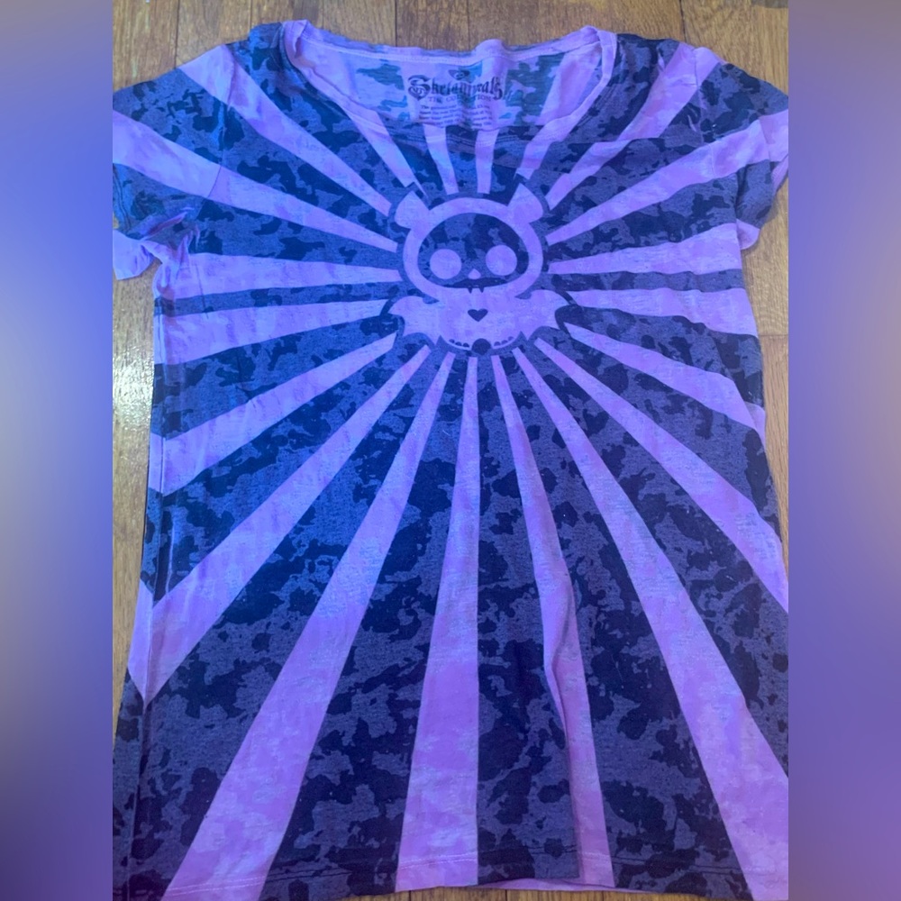 Skelanimals magenta Diego t shirt